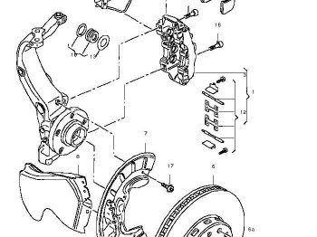 Pinzas brembo 8 pistones discos 365x34 pastillas