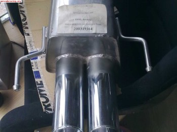 Escape opel homologado astra zafira bertone