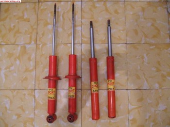 Amortiguadores apex sport para golf mk1 i (normal o cabrio) 