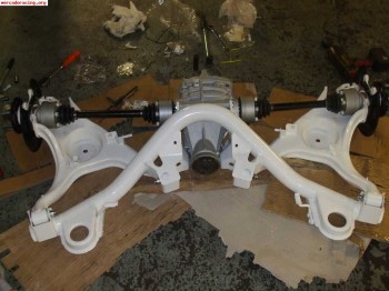Sierra escort cosworth puente trasero completo