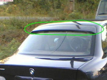 Aleron superior bmw m3