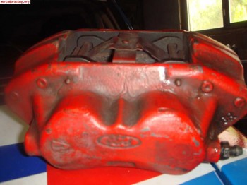 Pinzas 4 pistones con feroro 3000  200 eur