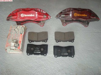Pinzas brembo con pastillas ferodo ds3000