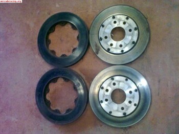 Frenos flotantes de 266 para saxo