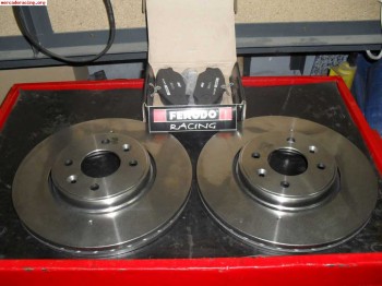 Discos bremobo   pastillas ferodo ds3000 a estrenar
