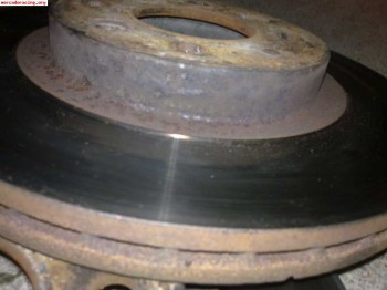 Discos d freno pastillas pinzas clio 16v