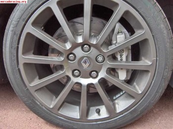 Pinzas brembo 4 pistones, clio megane sport