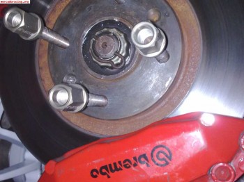 Kit de frenos brenbo 4 pistones para saxo