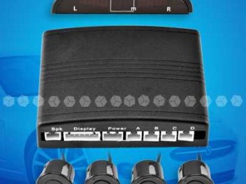 Sensores de aparcamiento universales pintables con pantalla 