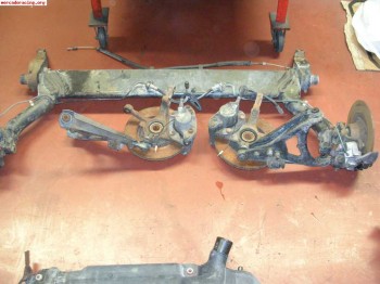 Puente trasero gt turbo y manguetas 