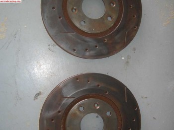 Se venden discos de 283 perforados y rallados nuevos para ps