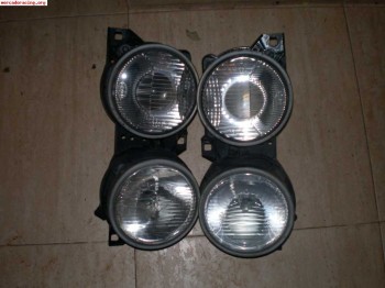 Faros con lupa bmw e30