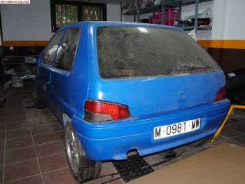 Carroceria 106 fase 1 reforzada y resoldada y con papeles