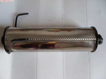 Silencioso de acero inoxidable duramas.