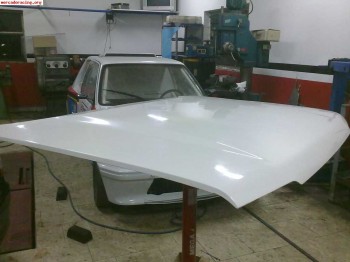 Capo fibra para peugeot 205