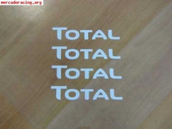 Vendo pegatinas para coche racing de todo tipo,informese aqu