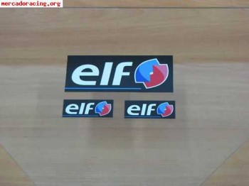 Pegatinas renault sport, renault rallye,elf originales.5 y 3