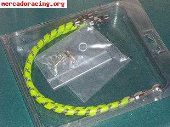 Pinzas brembo psa 4 pistones, pastillas y latiguillos