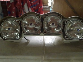 Parrilla de faros fiat punto 