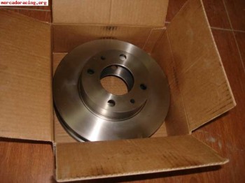 Pastillas y discos traseros para fiat uno turbo