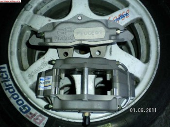 Pinzas peugeot ap racing