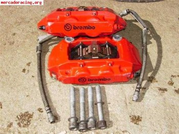 Pinzas de freno brembo clio sport 4 pistones 