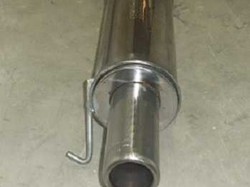 Escape deportivo duramás inox homologado