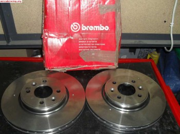 Frendada completa 280mm discos brembo ferodo ds3000 a estren