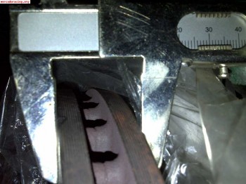 Discos de freno del trofeo saxo y pastillas ferodo racing ds