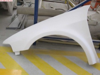 Guarda-barro em fibra : mitsubischi evo 6  e 6.5