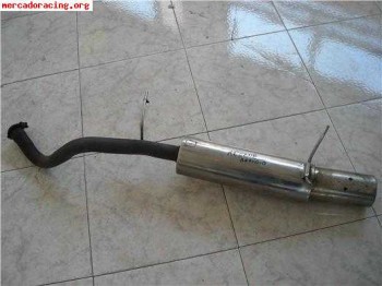 Silencioso trasero rc de megane antiguo