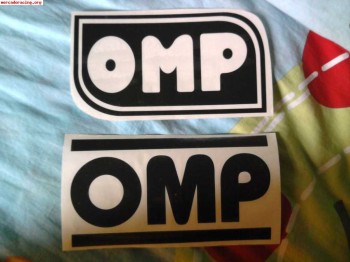Pegatinas omp grandes 5 e varios tipos