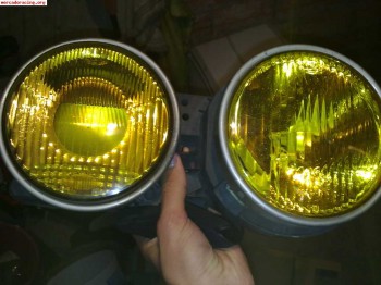 Faros amarillos bmw e30