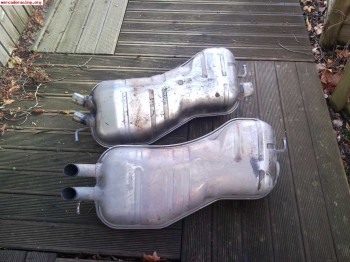 Golf gti de iv, amortiguadores, escapes, parte inferior de p