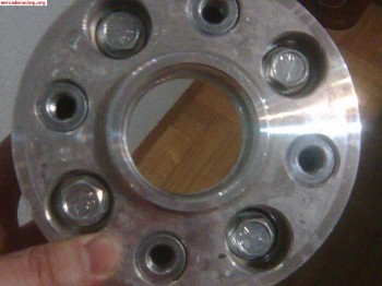 Separadores 4x108 3 cms, doble anclaje y centraje