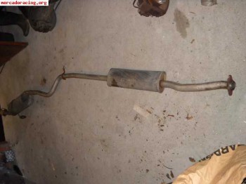 Se vende tubo de escape de saxo vts 8v de serie casi nuevo
