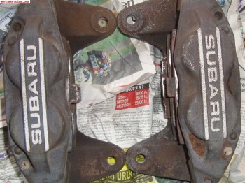Vendo pinzas de freno 4 pistones subaru impreza gt turbo