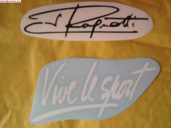 Pegatinas vive le sport y ragnotti 3e 