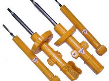 Amortiguadores koni regulables con muelles cobras y 4 voglan