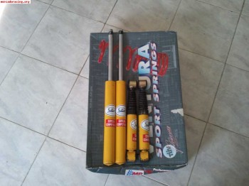 Se venden suspenion selex amarilla saxo/106 y pareja arneses