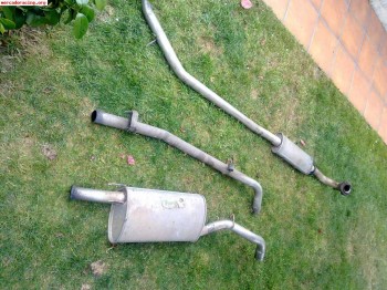 Escape de r11 turbo de serie y vaciado