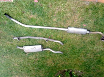 Escape de r11 turbo completo y de serie