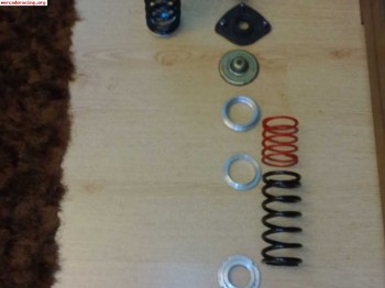 Cuerpo roscado con helpers eibach, 225 lbs