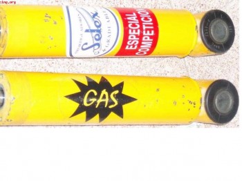 Amortiguadores traseros de 205