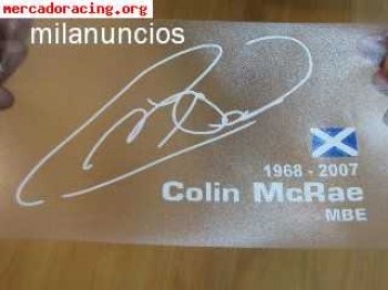 Pegatinas colin mcrae firma y frase varios tamaños y tipos