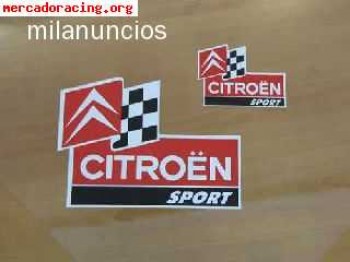 Pegatinas citroen sport 3 y 5 e,varios tipos y tamaños