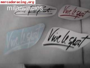 Pegatinas renault vive le sport!y  ragnotti originales