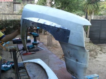 Fabricacion de aletas y aletines en fibra y chapa 