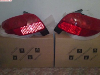 Pilotos traseros de 206