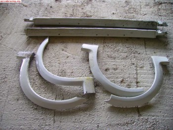 Juego de aletines y taloneras 106 sport, rallye, gti